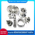 Electroplated sheet metal parts